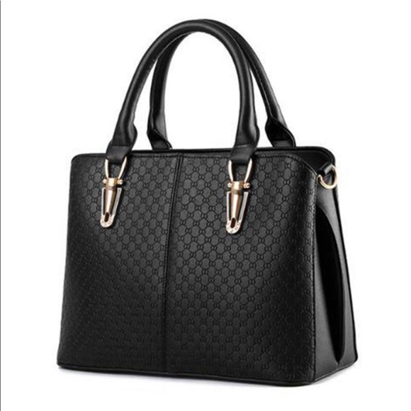 Classic Black Tote Bag - Picture 3 of 5